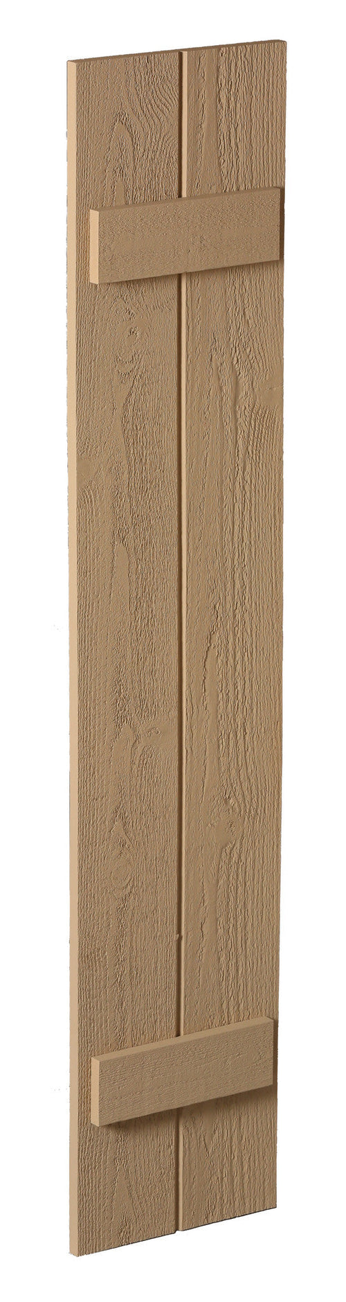 12" Board and Batten Shutter - 2 Board , 2 Batten Sample