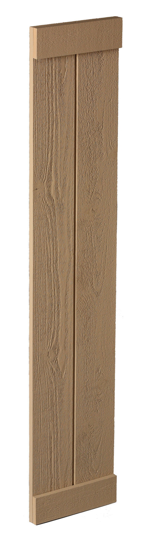 12" Board and Batten Shutter - 2 Board , End Batten