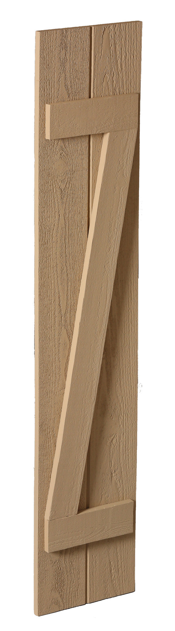 12" Board and Batten Shutter - 2 Board , Z Batten