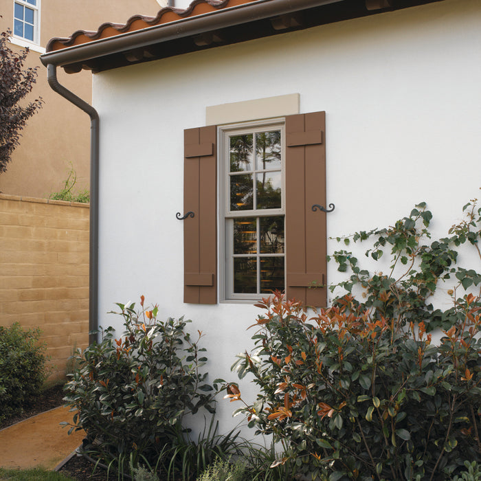 12" Plank Shutter - 2 Board , 2 Batten