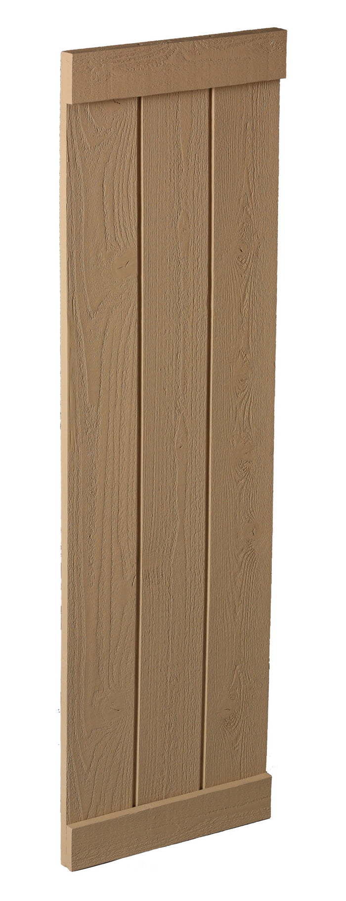 14" Board and Batten Shutter - 3 Board , End Batten