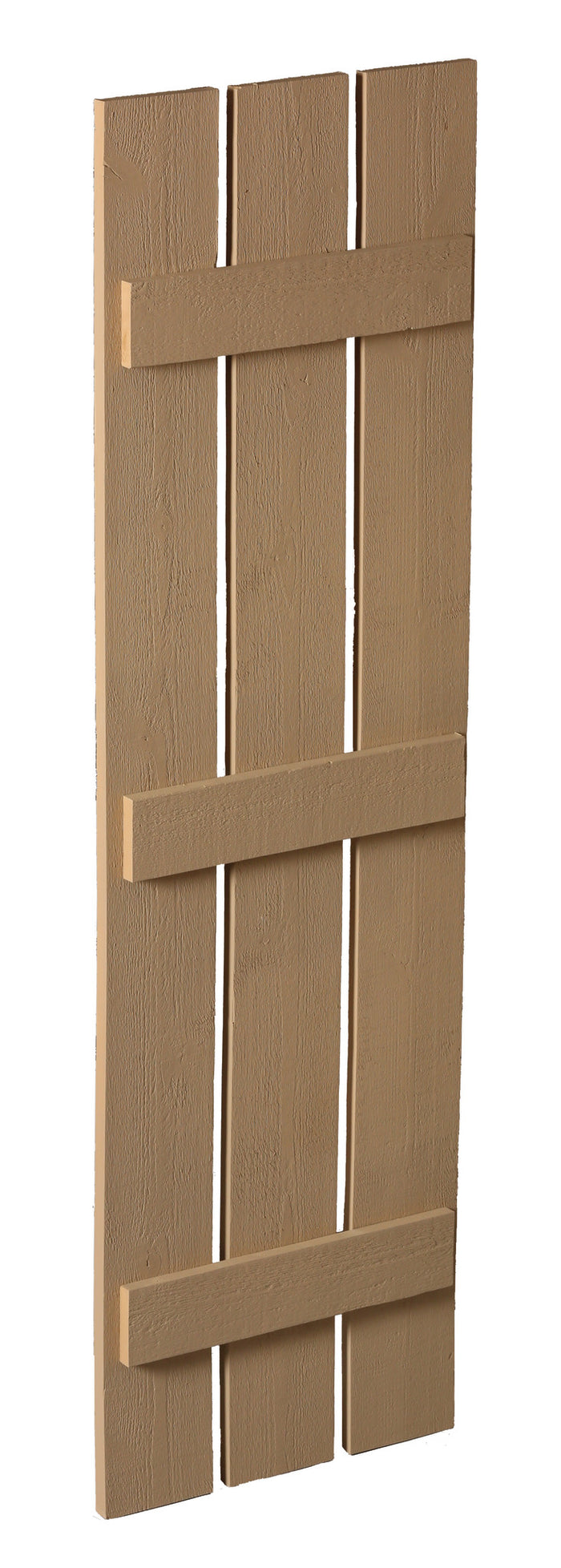 18" Plank Shutter - 3 Board , 3 Batten