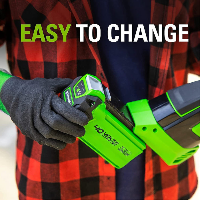 40V 2.5 Ah Batteries and Charger Combo Kit