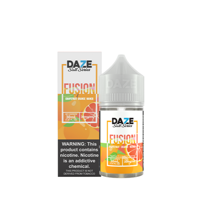 7 Daze Salt Fusion Series Grapefruit Orange Mango