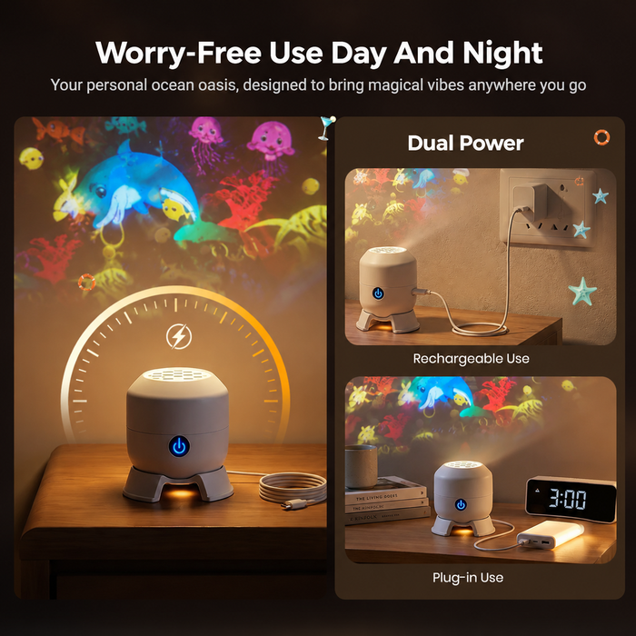 AquaDream™ Ocean Night Light Projector