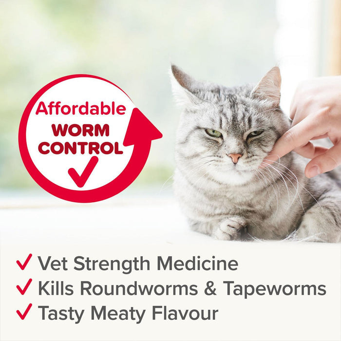 Beaphar WormClear Worming Tablets for Cats x 4