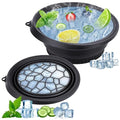 Collapsible Silicone Facial Ice Bath Bowl for Easy Storage & Carrying(pack of 1)