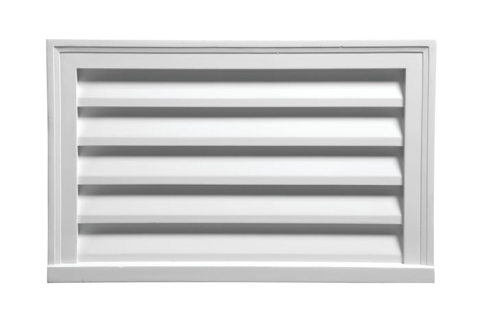 Decorative Louver Horizontal - Brickmould Style
