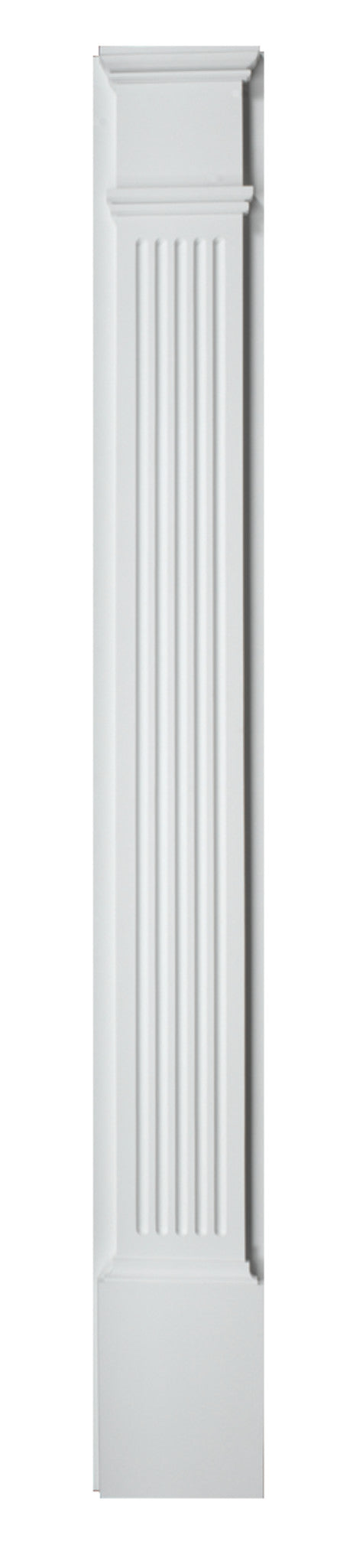 Fluted  Pilaster with Moulded Plinth