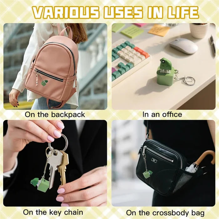 🐸 FrogGlow™ Quacking Stress Reliever Keychain