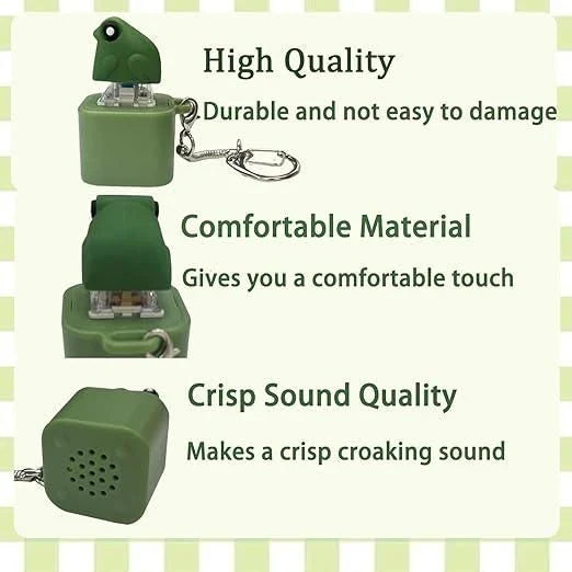 🐸 FrogGlow™ Quacking Stress Reliever Keychain