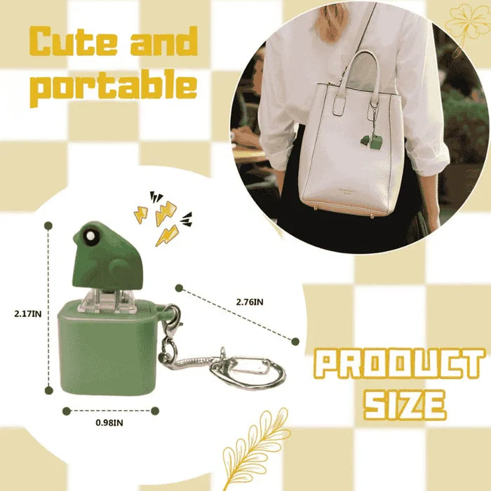 🐸 FrogGlow™ Quacking Stress Reliever Keychain