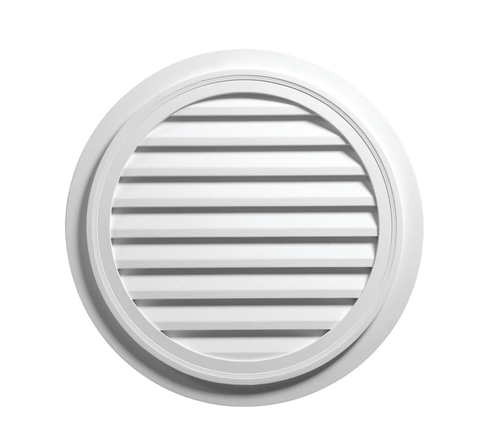 Functional Louver Round with Flat Trim