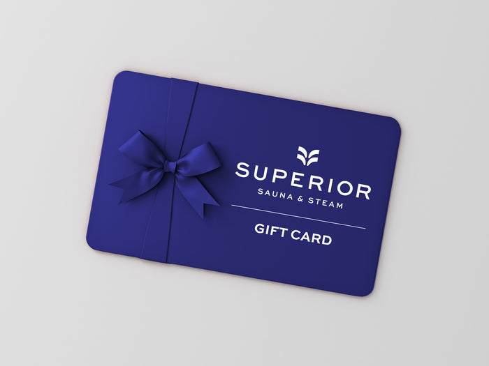 Gift Card - Superior Saunas