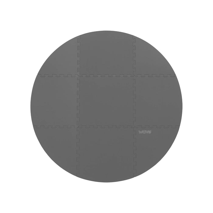 Insulating Floor Foam Mat | Round | 9 Pieces Mats Wave Spas