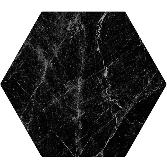 Shop Mir Terra Nero Hex |   Artistic Tile & Stone