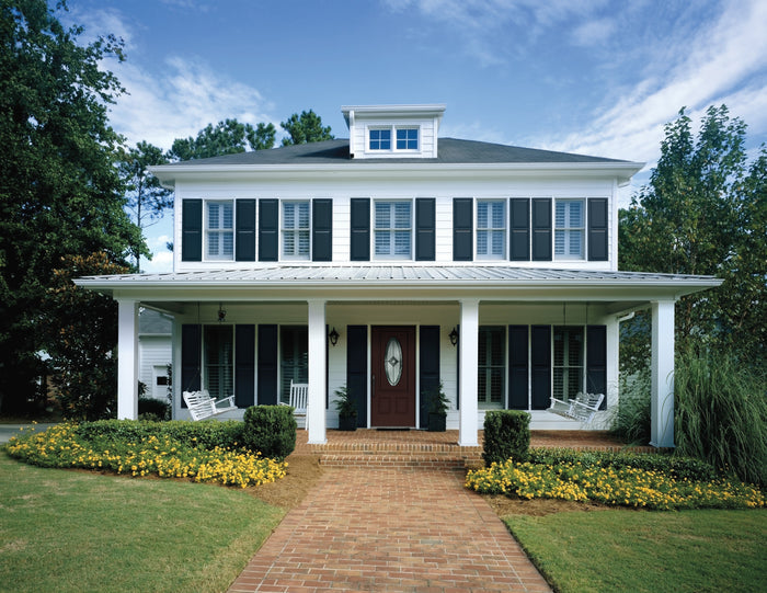 Raised Double Panel Shutter