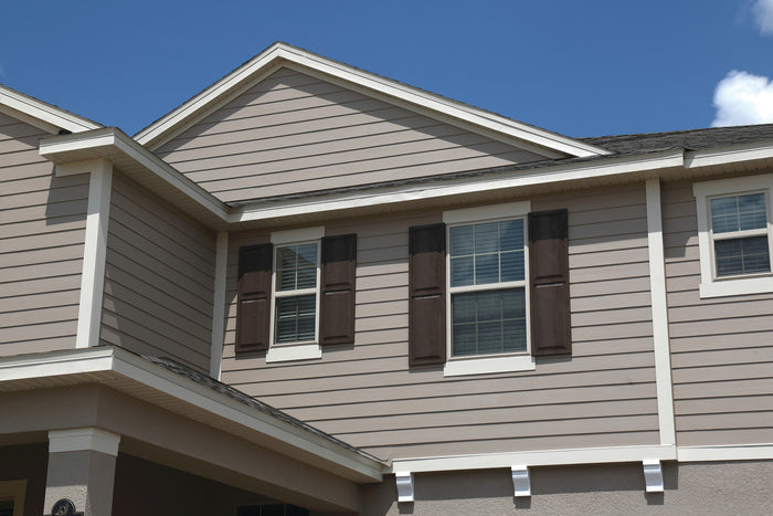 Raised Double Panel Shutter