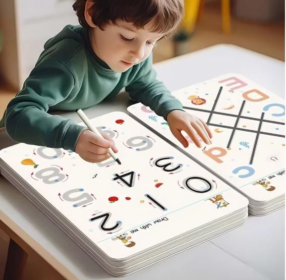 Reusable Tracing Line book