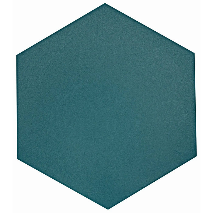 Shop Marcato Flow Peacock Hex 8x9 | Artistic Tile & Stone