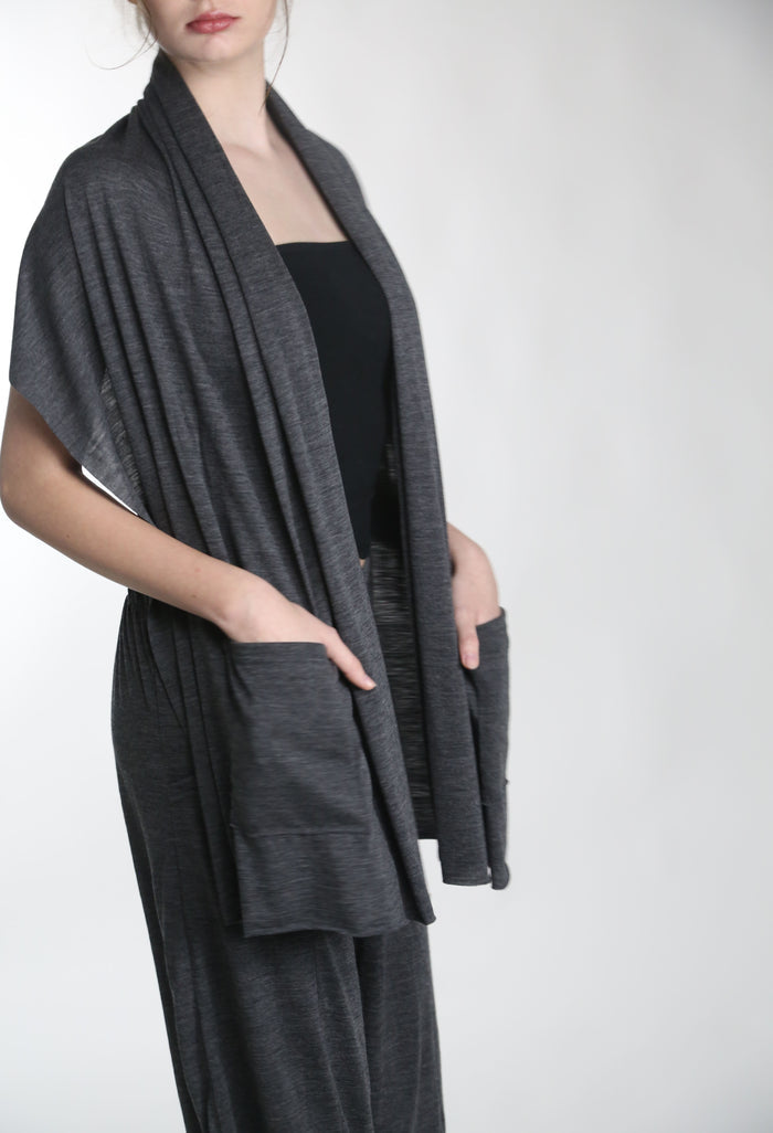 SaunaMekko Merino Wool Pocket Shawl - Superior Saunas