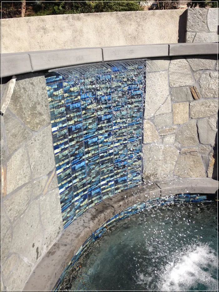 Shop Stone Ledge Azurite 6x6 From Fujiwa |   Artistic Tile & Stone