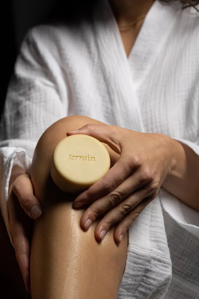 TERRAIN - C A L M A . Soothing Lotion Bar with Copaiba and Cupuacu - Superior Saunas