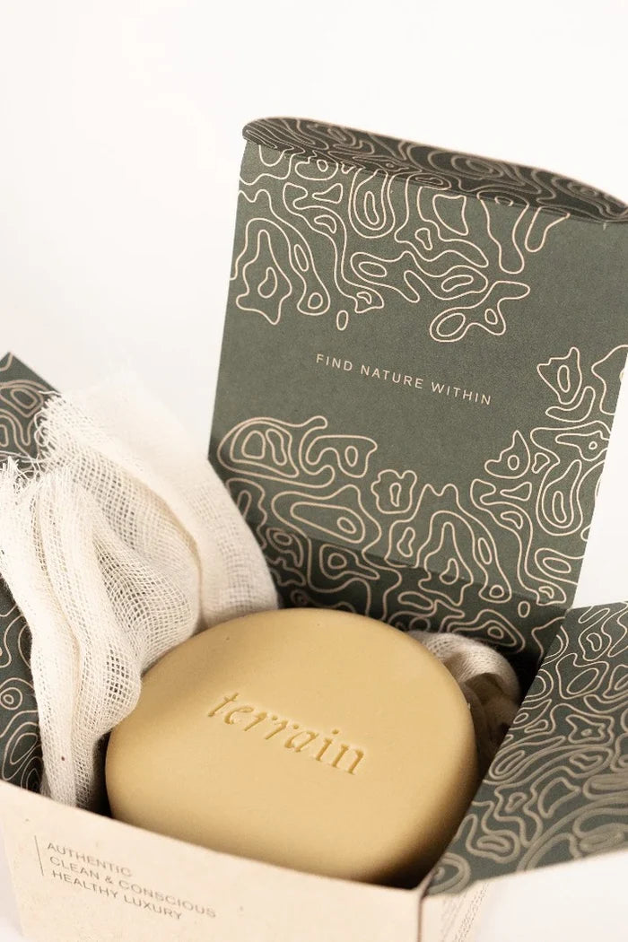 TERRAIN - C A L M A . Soothing Lotion Bar with Copaiba and Cupuacu - Superior Saunas